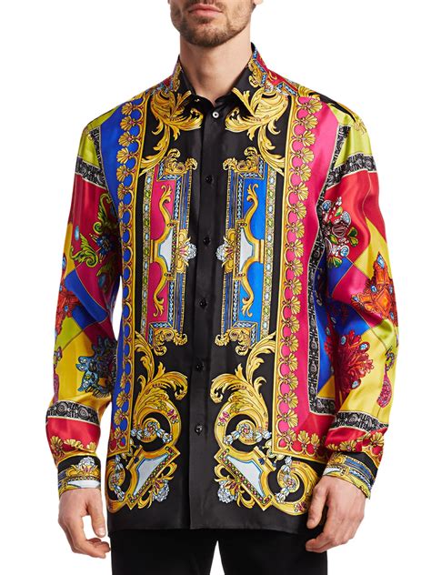 men versace shirt sale|Versace clothing for men clearance.